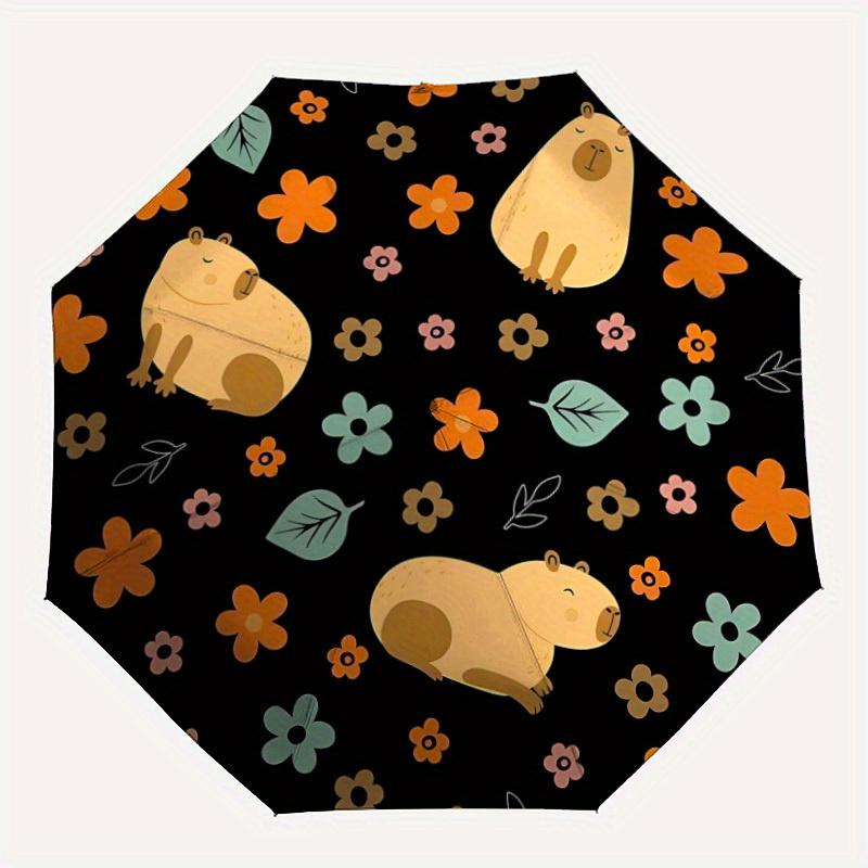 1pc Capybara Print Automatic Umbrella 8-Bone Design Compact Gear for Outdoor Travel, Perfect Holiday Gift yy250827093
1pc Capybara Print Automatic Umbrella 8-Bone Design Compact Gear for Outdoor Travel, Perfect Holiday Gift yy250827093