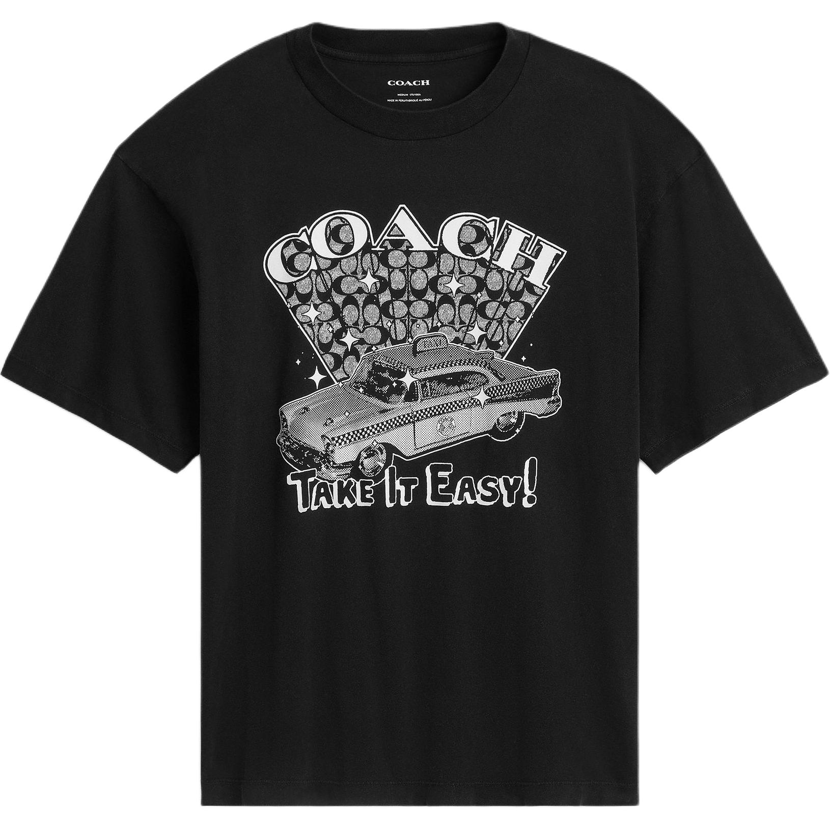 Coach FW25 Cotton Taxi Casual Short Sleeve T-Shirt Men tops CCU11-A0R XL
Coach FW25 Cotton Taxi Casual Short Sleeve T-Shirt Men tops CCU11-A0R XL