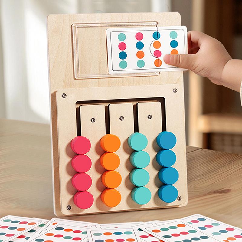 Color Matching Puzzle Toys, Montessori Brain Teasers Game For Kids Age 3, 4, 5, 6, 7 Years Old, Road Trip Toys For Boys & Girls
Color Matching Puzzle Toys, Montessori Brain Teasers Game For Kids Age 3, 4, 5, 6, 7 Years Old, Road Trip Toys For Boys & Girls