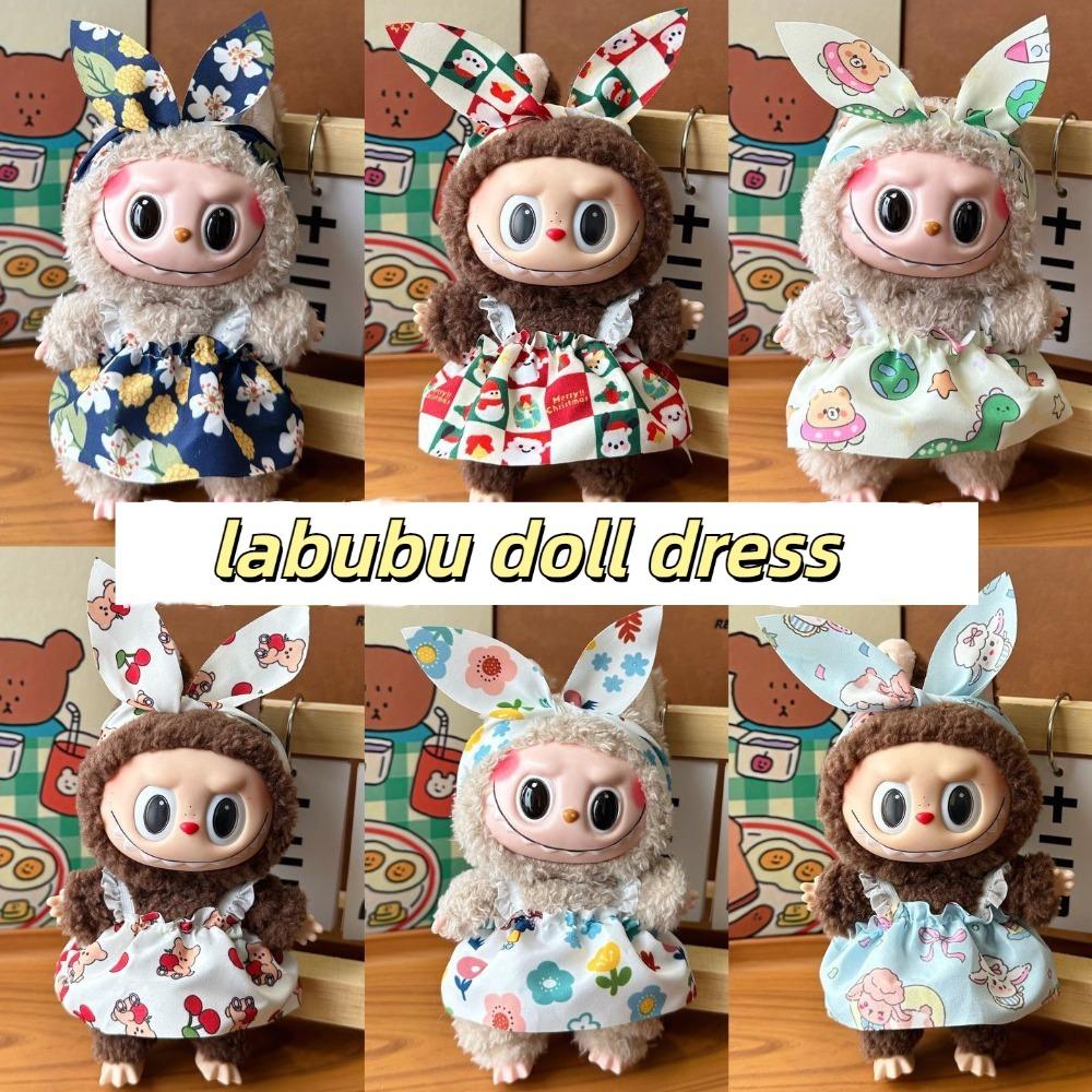 Suspender Skirt 17cm Labubu Clothes Mini Cotton Doll s Clothes Cotton Doll Accessories Style A
Suspender Skirt 17cm Labubu Clothes Mini Cotton Doll s Clothes Cotton Doll Accessories Style A