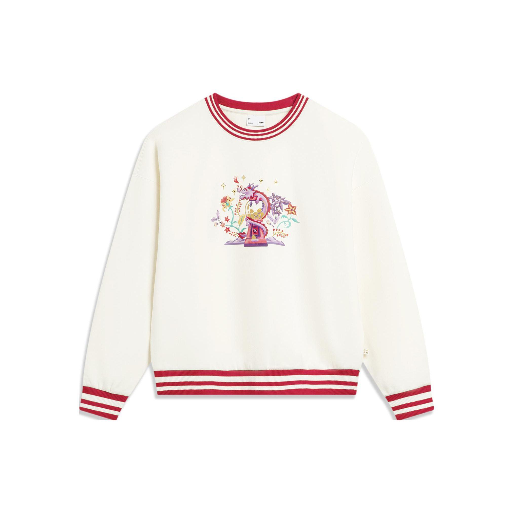 LI-NING Women s 2024 Spring Golden Fortune Collection Crew Neck Loose Sweatshirt White AWDU034-5 M
LI-NING Women s 2024 Spring Golden Fortune Collection Crew Neck Loose Sweatshirt White AWDU034-5 M