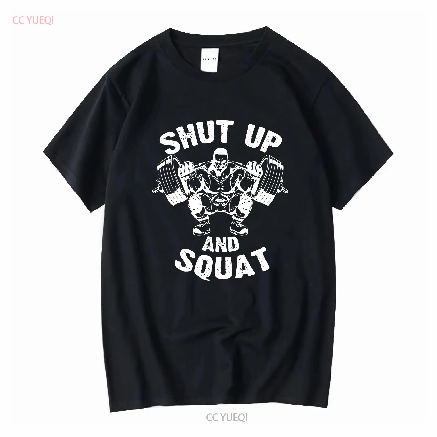 Shut Up and Squat Gym Fitness Bodybuilder Workout Training T Shirt vintage Washed Top For Everyday Wear Casual Stretched 4XL
Shut Up and Squat Gym Fitness Bodybuilder Workout Training T Shirt vintage Washed Top For Everyday Wear Casual Stretched 4XL