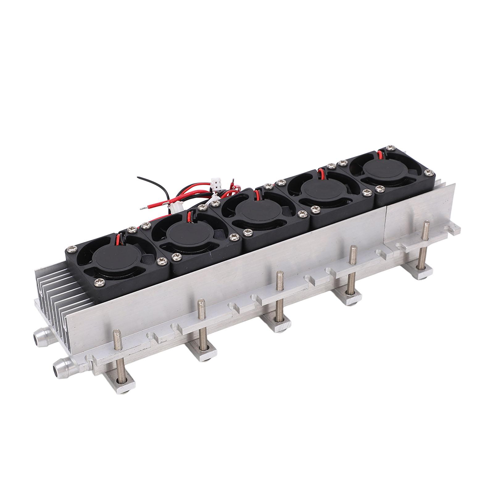 Semiconductor Refrigeration System 300W Aluminum Alloy Thermoelectric Cooling Module Radiator
Semiconductor Refrigeration System 300W Aluminum Alloy Thermoelectric Cooling Module Radiator