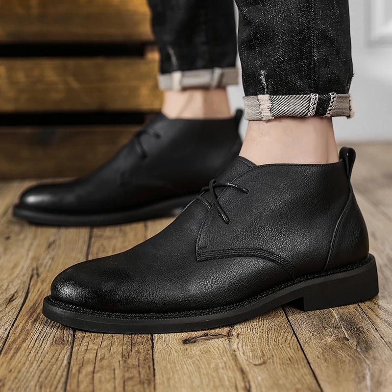 Модные мужские ботильоны на шнуровке, роскошные, британского стиля, качественные, кожаные, для старшего дизайнера, уличные, броги, деловые, мужские ботинки 38 чёрный
Модные мужские ботильоны на шнуровке, роскошные, британского стиля, качественные, кожаные, для старшего дизайнера, уличные, броги, деловые, мужские ботинки 38 чёрный