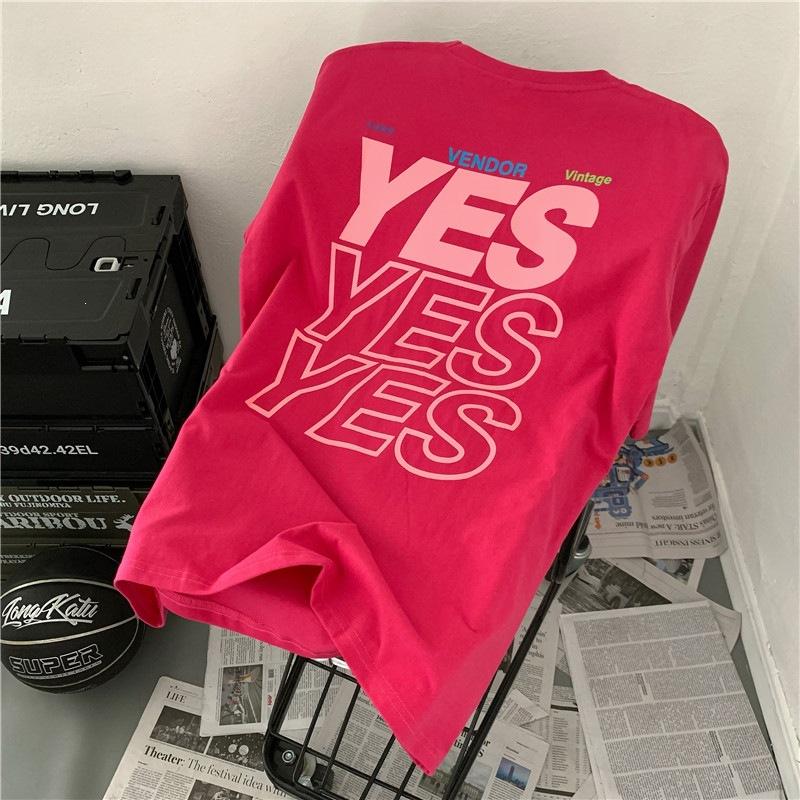 Physical pure cotton personalized tide brand front and rear printing medium and long short-sleeved t-shirt women s tide M
Physical pure cotton personalized tide brand front and rear printing medium and long short-sleeved t-shirt women s tide M