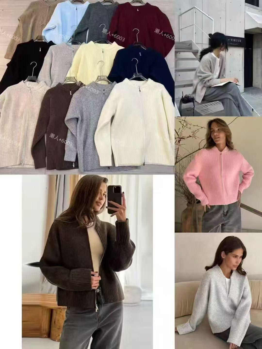 2025 Autumn Women s European & American Style Zipper Cardigan Sweater - Round Neck, Loose Fit, Versatile for Commuting M
2025 Autumn Women s European & American Style Zipper Cardigan Sweater - Round Neck, Loose Fit, Versatile for Commuting M