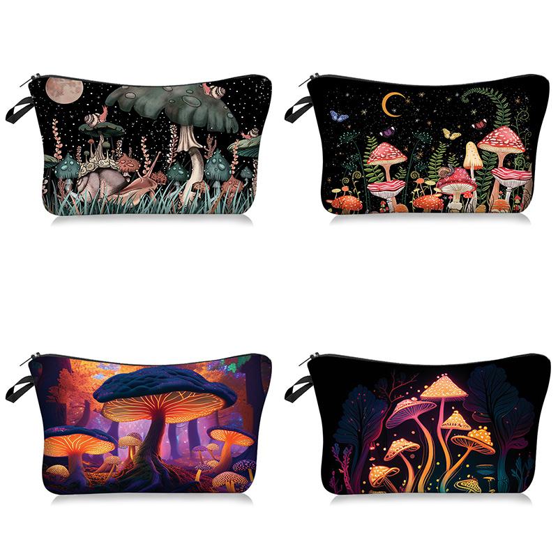 1pc Vintage Mushroom Moon Pattern Makeup Bag Pouch for Women Girls Travel Portable Makeup Storage Bag Style 2
1pc Vintage Mushroom Moon Pattern Makeup Bag Pouch for Women Girls Travel Portable Makeup Storage Bag Style 2