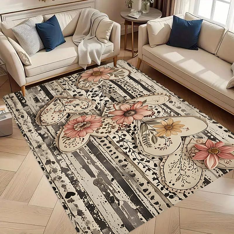 Floral Art Carpet Mat Rug - Daisy Pattern Home Decoration for Living Room Bedroom Soft Floor Decor Home Carpets for Living Room 40x60cm
Floral Art Carpet Mat Rug - Daisy Pattern Home Decoration for Living Room Bedroom Soft Floor Decor Home Carpets for Living Room 40x60cm