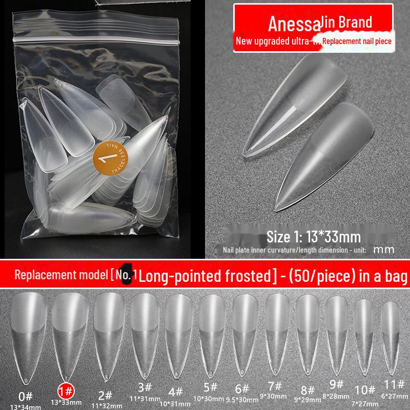Jianais Ультратонкий Бесшовный Матовый Набор для Нейл-арта Длинная Капля Воды (Размеры 0-11)
Jianais Ультратонкий Бесшовный Матовый Набор для Нейл-арта Длинная Капля Воды (Размеры 0-11)