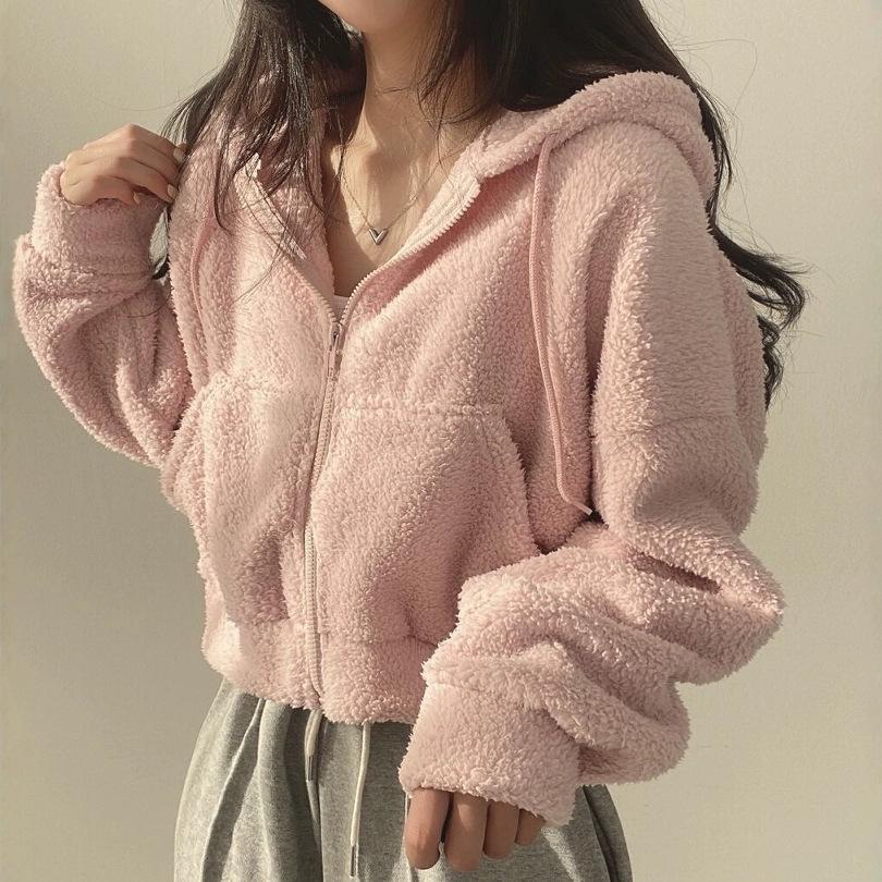 Женское пальто из искусственной овчины 2023: Толстая, теплая куртка с капюшоном для осени/зимы M хаки
Женское пальто из искусственной овчины 2023: Толстая, теплая куртка с капюшоном для осени/зимы M хаки