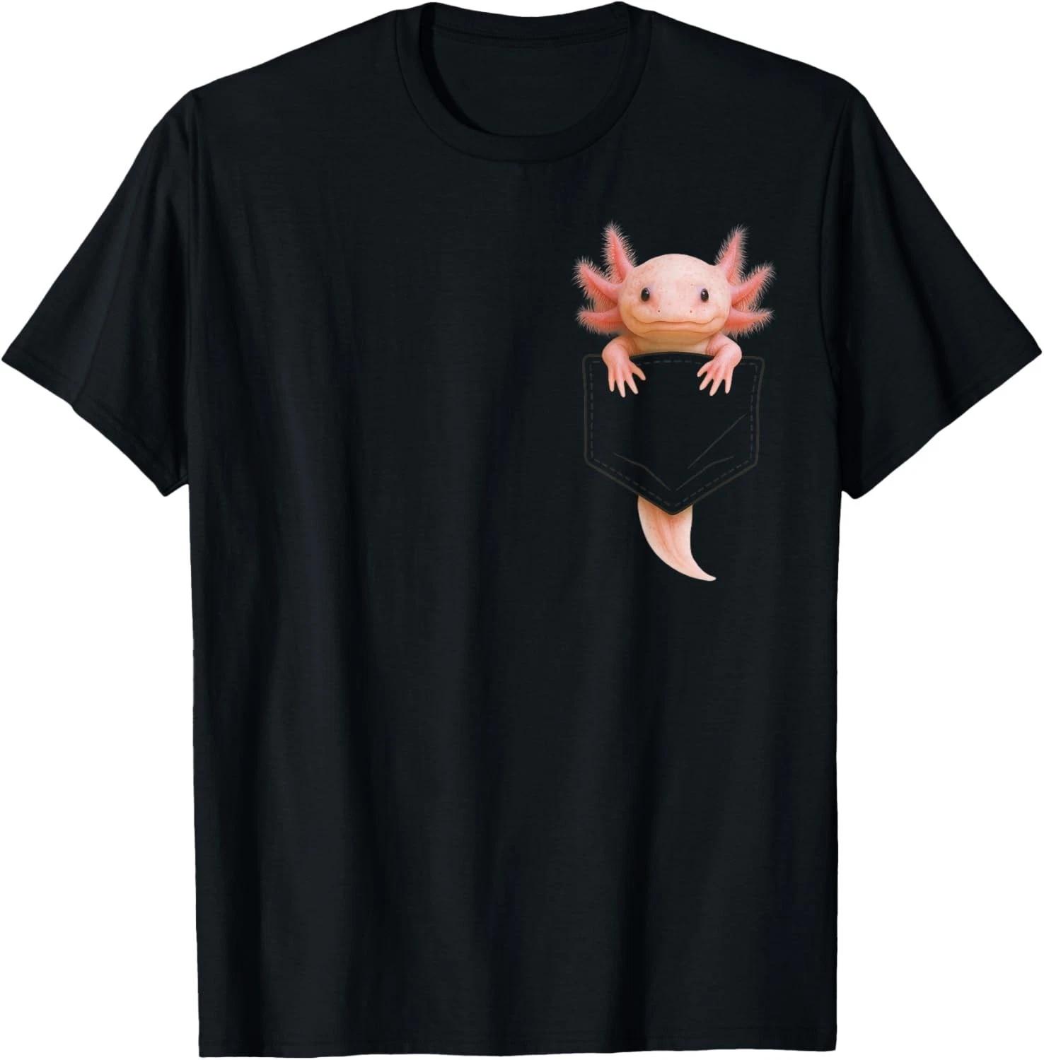 Cute Axolotl Pocket Funny Gifts For Men Women Teen Kid T-Shirt unisex T-Shirt 3XL
Cute Axolotl Pocket Funny Gifts For Men Women Teen Kid T-Shirt unisex T-Shirt 3XL