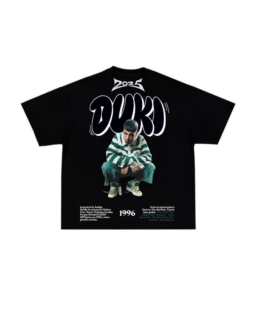 Duki Argentinian Rapper Graphic T-shirt Men s Casual Cotton Streetwear Short Sleeve O-neck Hip Hop Tee S разноцветный
Duki Argentinian Rapper Graphic T-shirt Men s Casual Cotton Streetwear Short Sleeve O-neck Hip Hop Tee S разноцветный