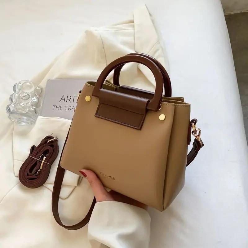 Monochromatic Female Shoulder Bag Messenger Bag Casual For Business And Travel New Fashion High-Quality Leather Quality
Monochromatic Female Shoulder Bag Messenger Bag Casual For Business And Travel New Fashion High-Quality Leather Quality