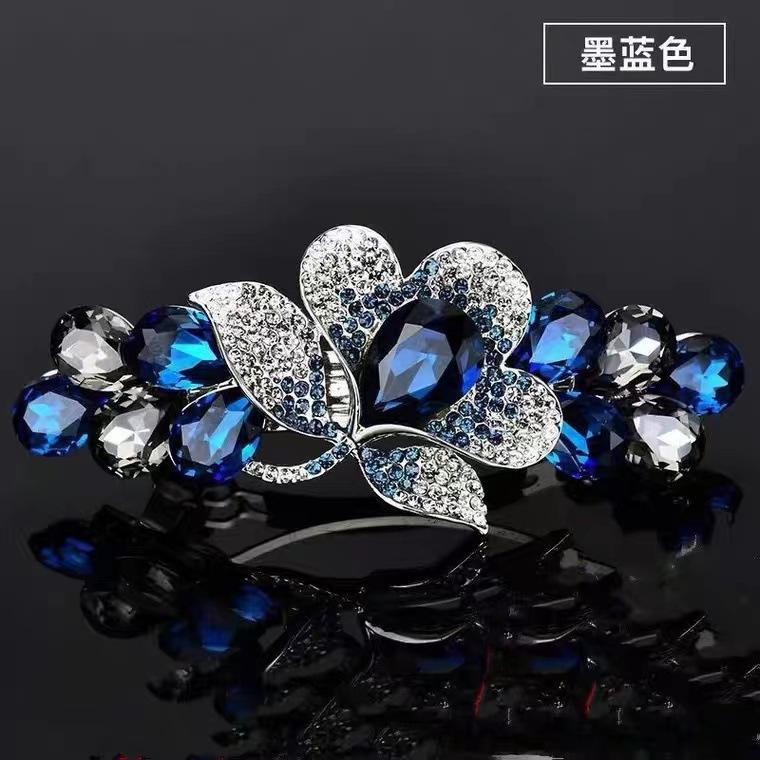 Высококачественная изысканная женская заколка для волос со стразами
Высококачественная изысканная женская заколка для волос со стразами