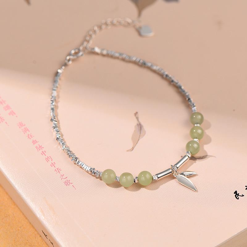 Бамбуковая секция, бусины, серебряное ожерелье: Роскошная серебряная цепочка на ключицу 925 пробы в китайском стиле для женщин
Бамбуковая секция, бусины, серебряное ожерелье: Роскошная серебряная цепочка на ключицу 925 пробы в китайском стиле для женщин