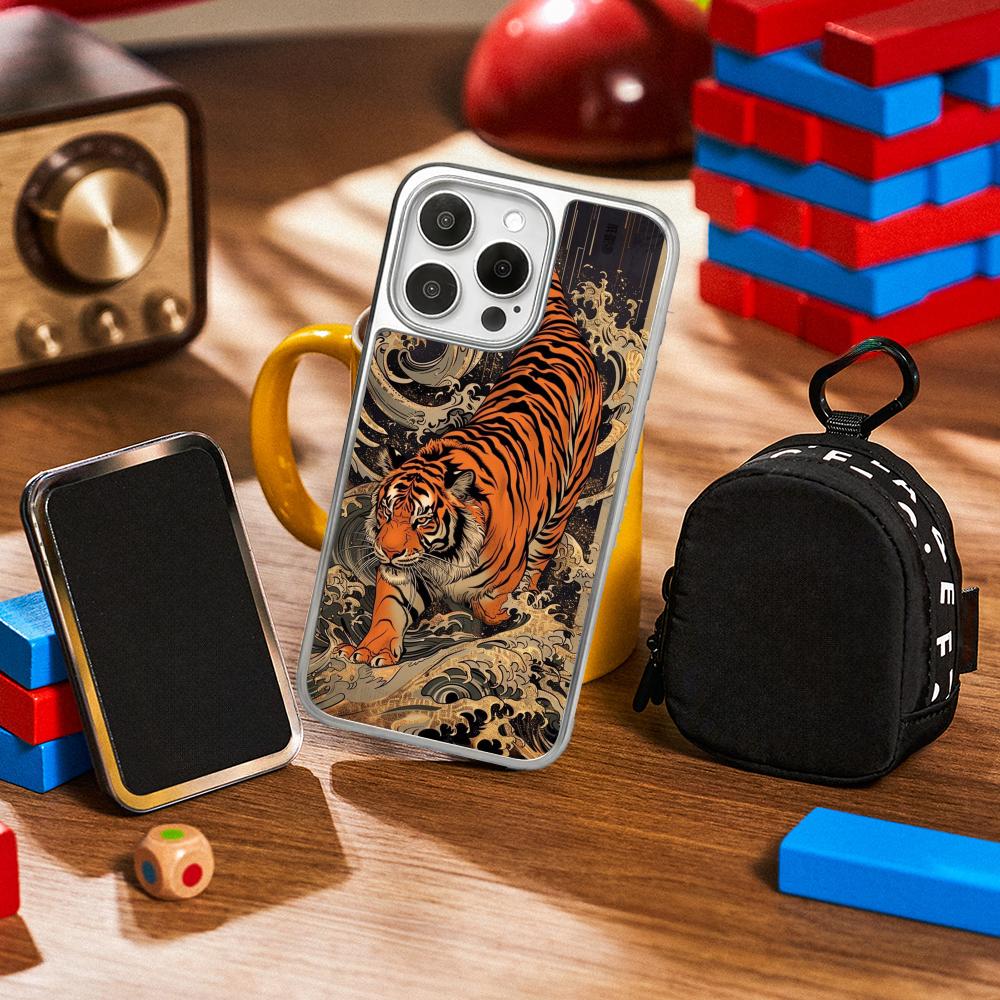 White Tiger japan art painting pattern Phone Case for iPhone 16 15 14 13 12 11 Pro Max Sheepskin Silver-edged protective case iPhone15Plus
White Tiger japan art painting pattern Phone Case for iPhone 16 15 14 13 12 11 Pro Max Sheepskin Silver-edged protective case iPhone15Plus