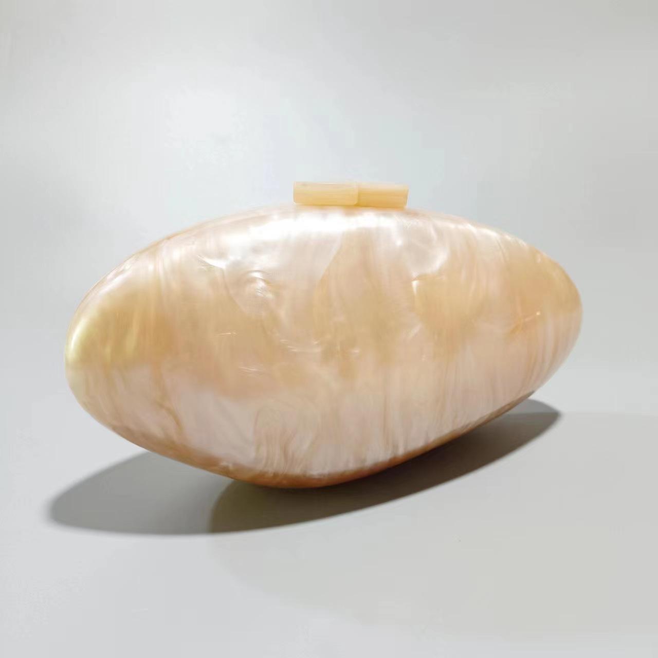 Women S Bag Oval Shell Goose Egg Acrylic Fashion Dinner Bag Shoulder Oblique Span Bag шампанського
Women S Bag Oval Shell Goose Egg Acrylic Fashion Dinner Bag Shoulder Oblique Span Bag шампанського