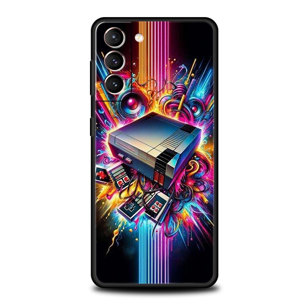 Technology Game Console Phone Case for Samsung Galaxy S26 S25 S24 S23 S22 S20 S21 FE Ultra S25 Edge Plus 5G Soft TPU Cover Capas for Samsung S26Ultra
Technology Game Console Phone Case for Samsung Galaxy S26 S25 S24 S23 S22 S20 S21 FE Ultra S25 Edge Plus 5G Soft TPU Cover Capas for Samsung S26Ultra