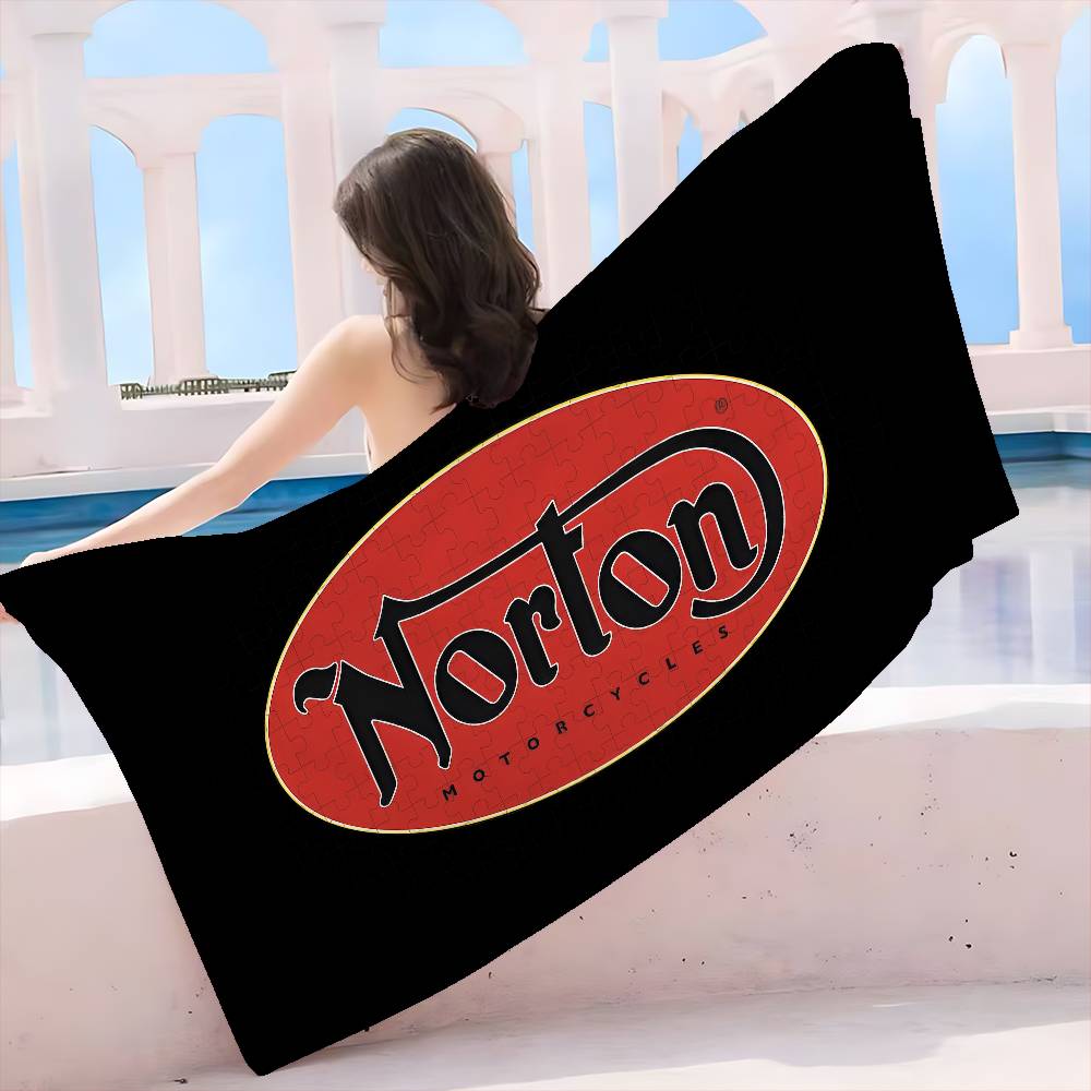 Famous N-Norton Motorcycles Microfiber Blanket Quick Drying Beach Towels Oversized Printing Super Absorbent Pool Towel Blanket W40*H60(CM)
Famous N-Norton Motorcycles Microfiber Blanket Quick Drying Beach Towels Oversized Printing Super Absorbent Pool Towel Blanket W40*H60(CM)