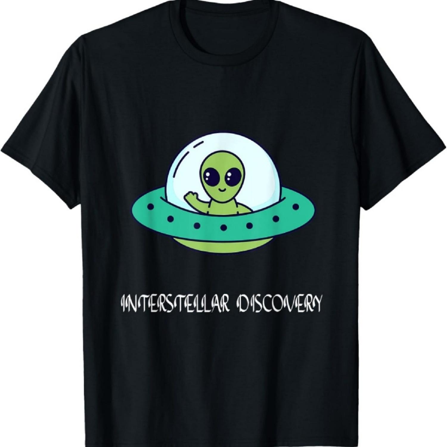 Interstellar Discovery Cute Funny Alien Designs Present T-Shirt XXXXXL чорний
Interstellar Discovery Cute Funny Alien Designs Present T-Shirt XXXXXL чорний