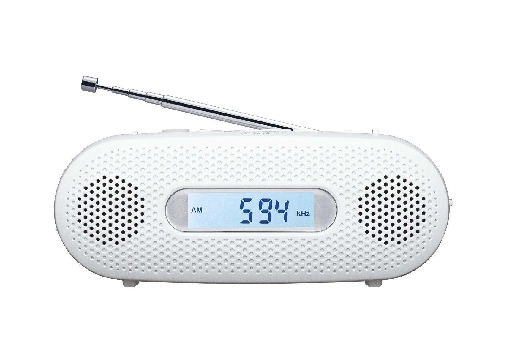 Приймач Panasonic з зарядкою радіо білий FM/AM 2-діапазонний з ручним заводом RF-TJ10-W
Приймач Panasonic з зарядкою радіо білий FM/AM 2-діапазонний з ручним заводом RF-TJ10-W