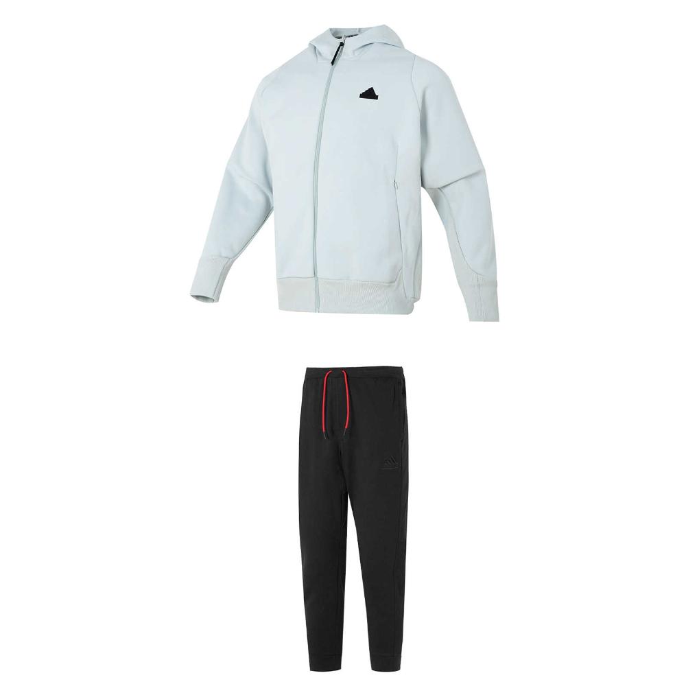 Adidas Трикотажная куртка с капюшоном на молнии, средняя талия, прочные длинные брюки с манжетами, повседневный спортивный комплект для мужчин IQ1378+IT3985 M
Adidas Трикотажная куртка с капюшоном на молнии, средняя талия, прочные длинные брюки с манжетами, повседневный спортивный комплект для мужчин IQ1378+IT3985 M