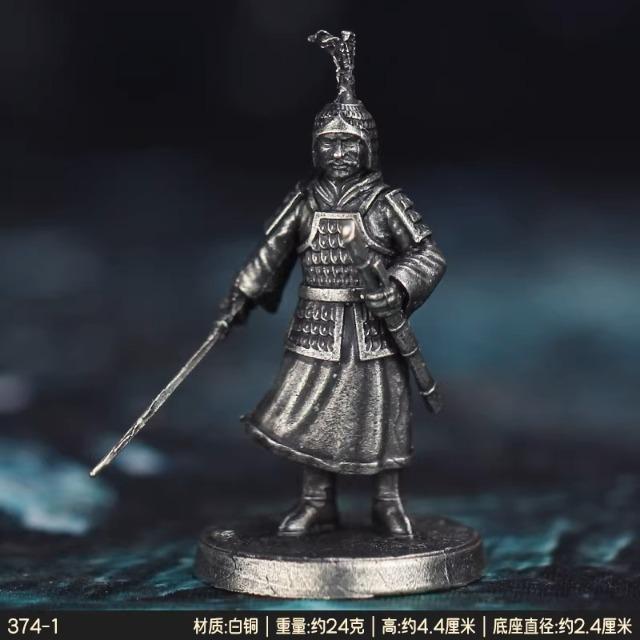 New White Copper Han Dynasty Soldier Figurine Miniature Model Tabletop Game Chess Piece Desktop Decor Statue Car Interior Decor
New White Copper Han Dynasty Soldier Figurine Miniature Model Tabletop Game Chess Piece Desktop Decor Statue Car Interior Decor