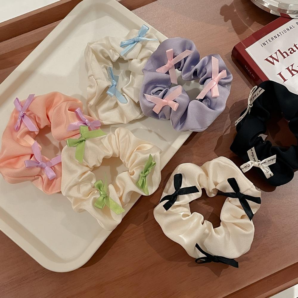 Korean Puff Bow Headband Ponytail Braided Silk Scrunchie Fashion Hair Band for Meatball Head
Korean Puff Bow Headband Ponytail Braided Silk Scrunchie Fashion Hair Band for Meatball Head