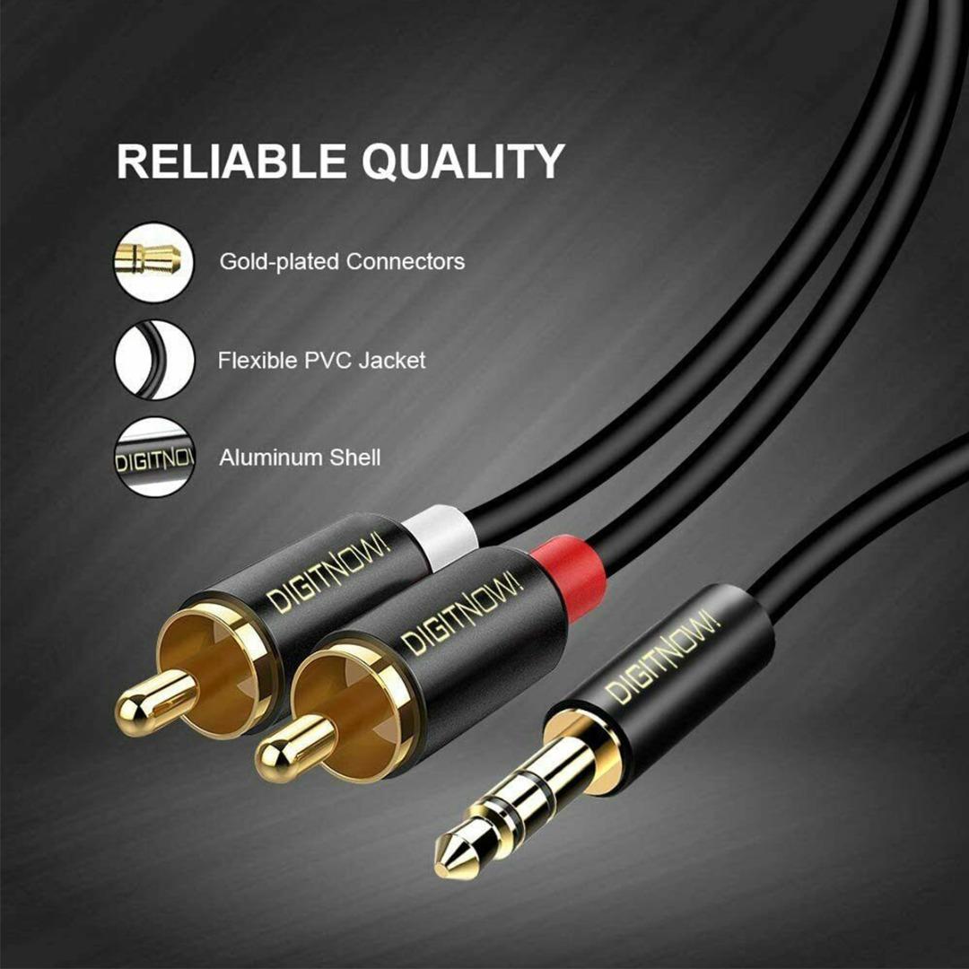 Кабель Lvye RCA от 3,5 мм до 2RCA, дополнительный аудиоадаптер, стереоразветвитель, кабель 1,5 м
Кабель Lvye RCA от 3,5 мм до 2RCA, дополнительный аудиоадаптер, стереоразветвитель, кабель 1,5 м