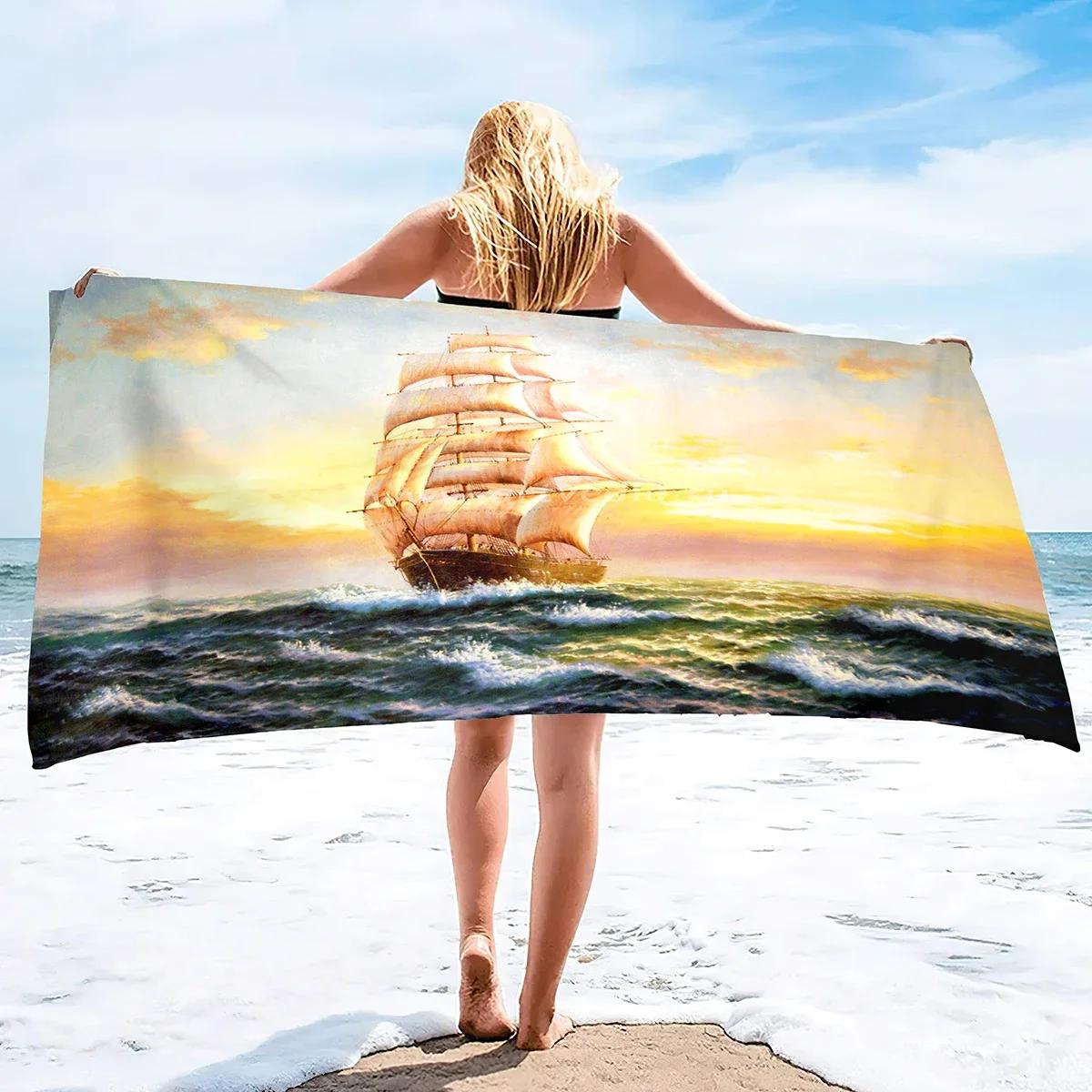 Beach Towels Sailboat Oversize Beach Towel Towels,Stripe Blue Cool Travel Pool Towel,Quick Dry Swimming Pool Towel Camping Towel W30*H60(CM)
Beach Towels Sailboat Oversize Beach Towel Towels,Stripe Blue Cool Travel Pool Towel,Quick Dry Swimming Pool Towel Camping Towel W30*H60(CM)