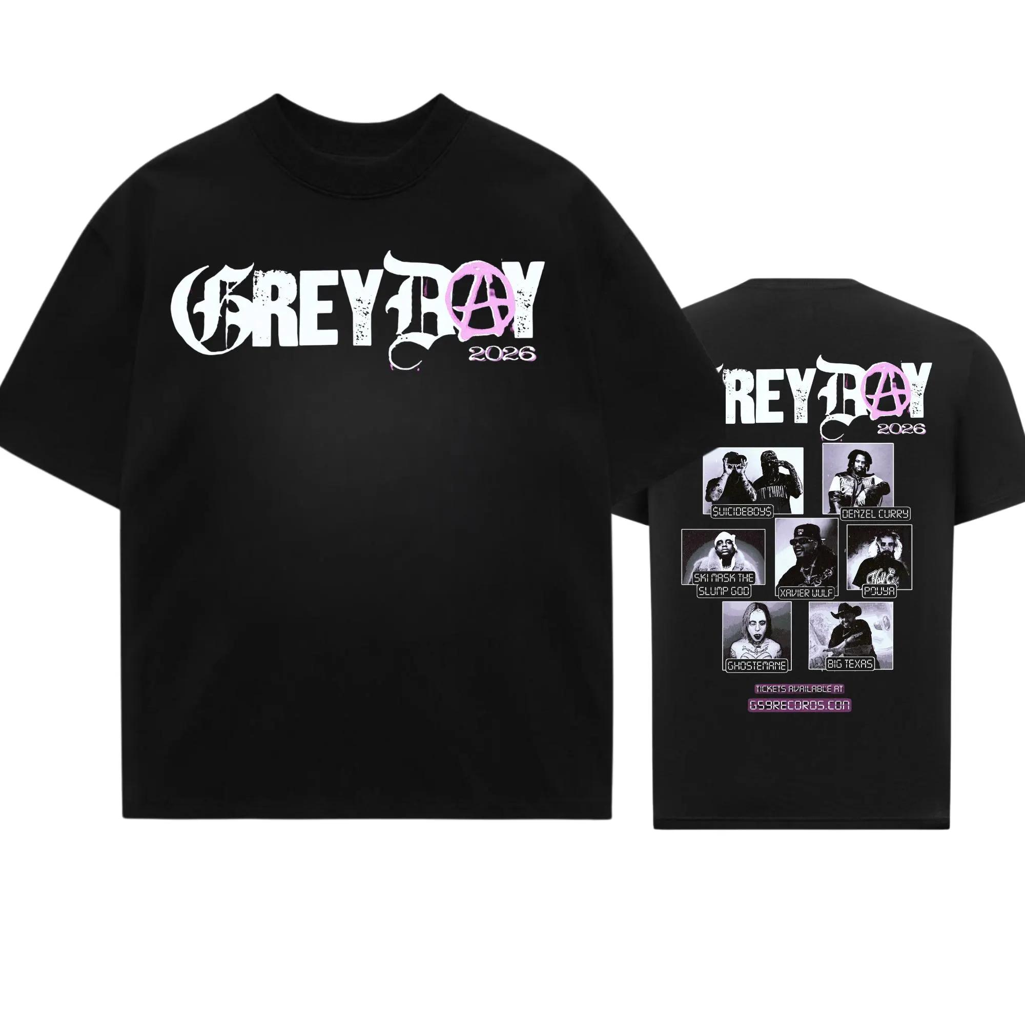 Grey Day 2026 V1 Tour Shirt Summer Unisexs Pure Cotton Tshirt Comfortable HighQuality Inspired By Y2K 4XL
Grey Day 2026 V1 Tour Shirt Summer Unisexs Pure Cotton Tshirt Comfortable HighQuality Inspired By Y2K 4XL
