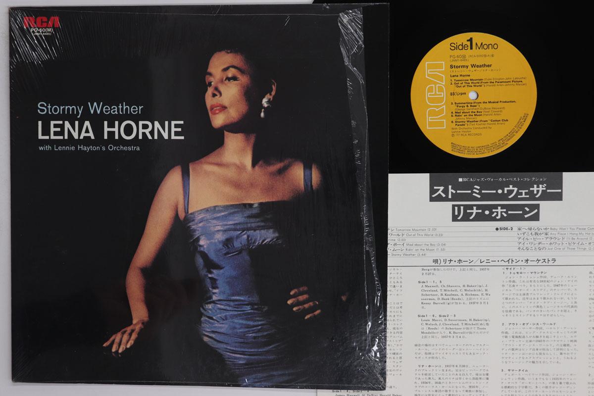 LP Record LENA HORNE Stormy Weather PG60 RCA 1977 Japan Jazz Used
LP Record LENA HORNE Stormy Weather PG60 RCA 1977 Japan Jazz Used