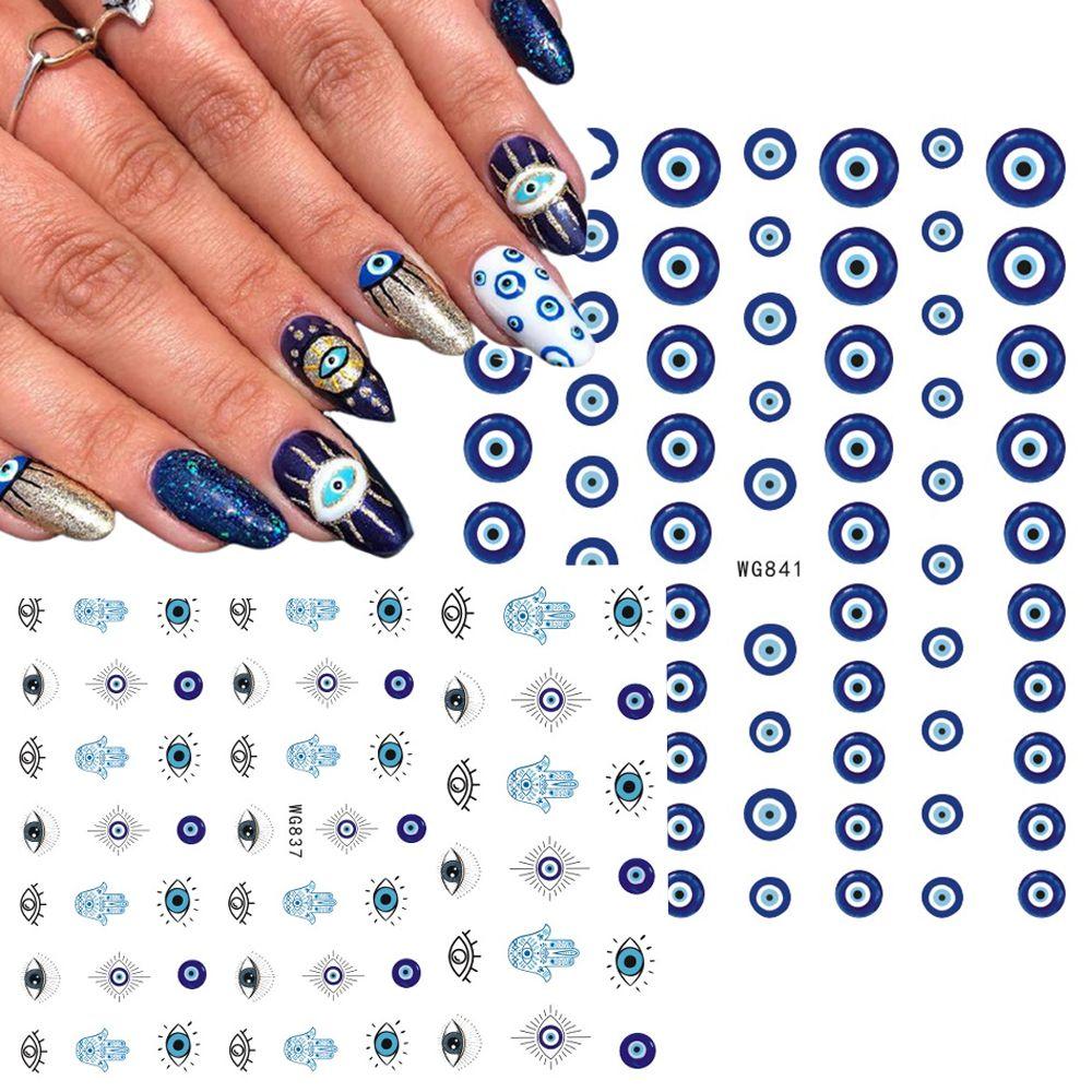 для маникюрных салонов Eye Evil Nail Art наклейка сглаза наклейка для ногтей 3D наклейки для ногтей Lucky Blue красочные
для маникюрных салонов Eye Evil Nail Art наклейка сглаза наклейка для ногтей 3D наклейки для ногтей Lucky Blue красочные