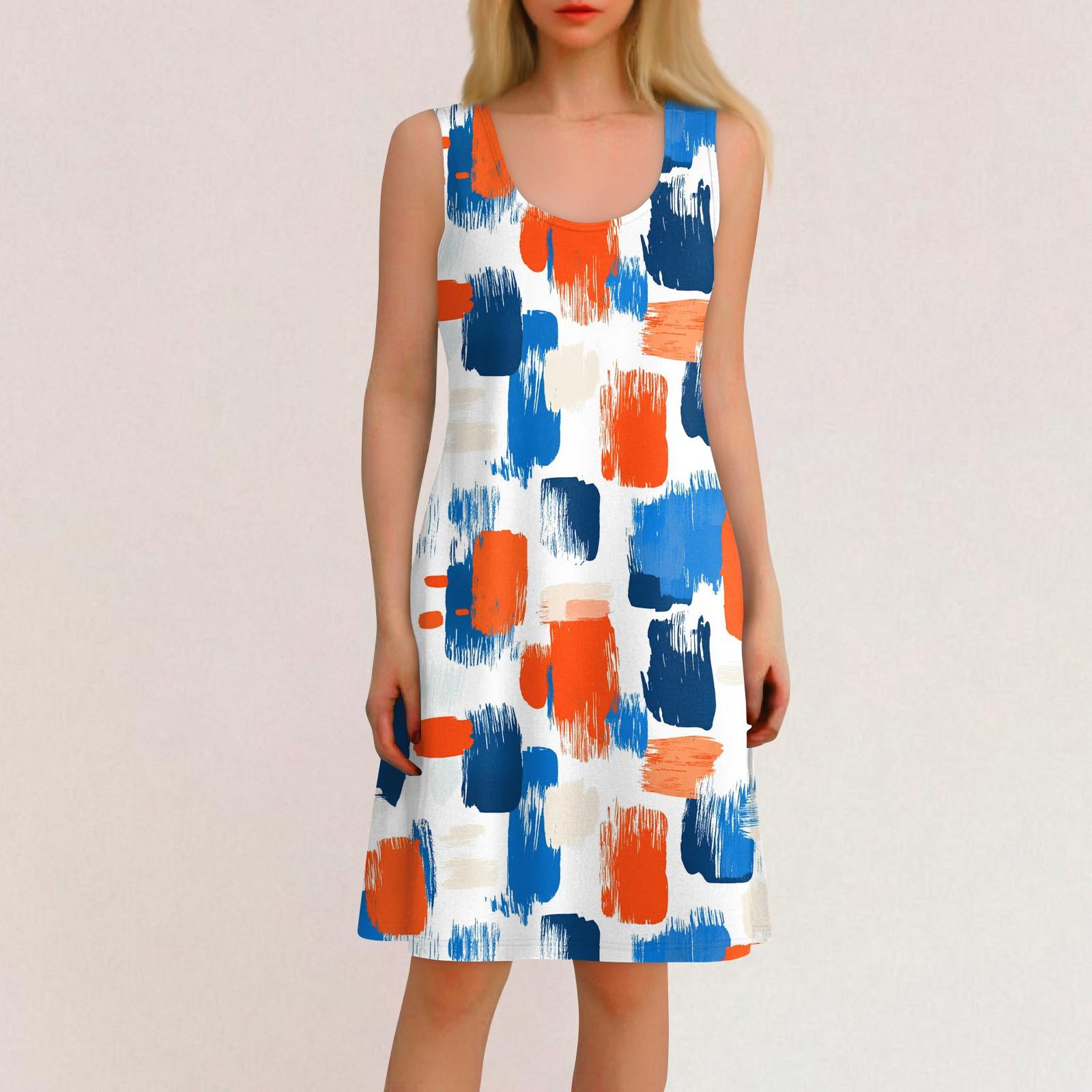 Women s Casual Hawaiian Festival Printed U-neck Vest Sleeveless Beach Dress Dress XL шафрановий
Women s Casual Hawaiian Festival Printed U-neck Vest Sleeveless Beach Dress Dress XL шафрановий