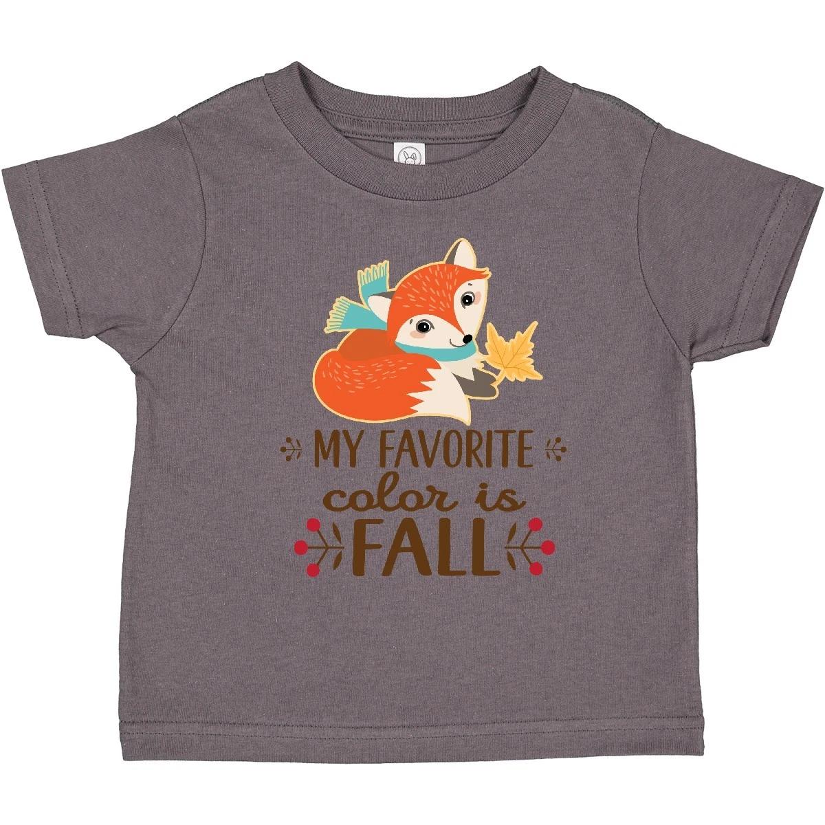 Inktastic October Favorite Color Is Fall Toddler kids boys T-Shirt Animals Leaf Apparel 120
Inktastic October Favorite Color Is Fall Toddler kids boys T-Shirt Animals Leaf Apparel 120