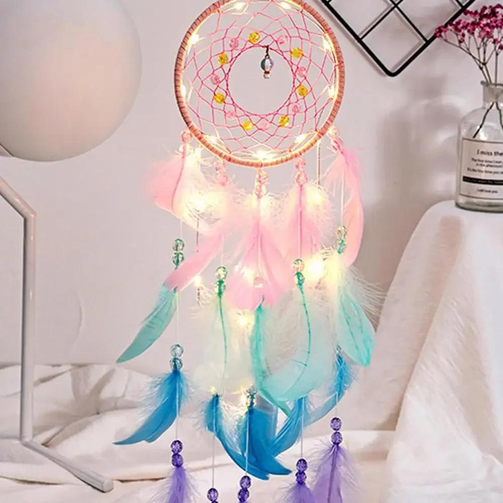 Confession Balloon Handmade Dream Catcher Gifts with LED Light Dreamcatcher Pendant Creative Hollow Wind Chimes Wall Hanging 
Confession Balloon Handmade Dream Catcher Gifts with LED Light Dreamcatcher Pendant Creative Hollow Wind Chimes Wall Hanging
