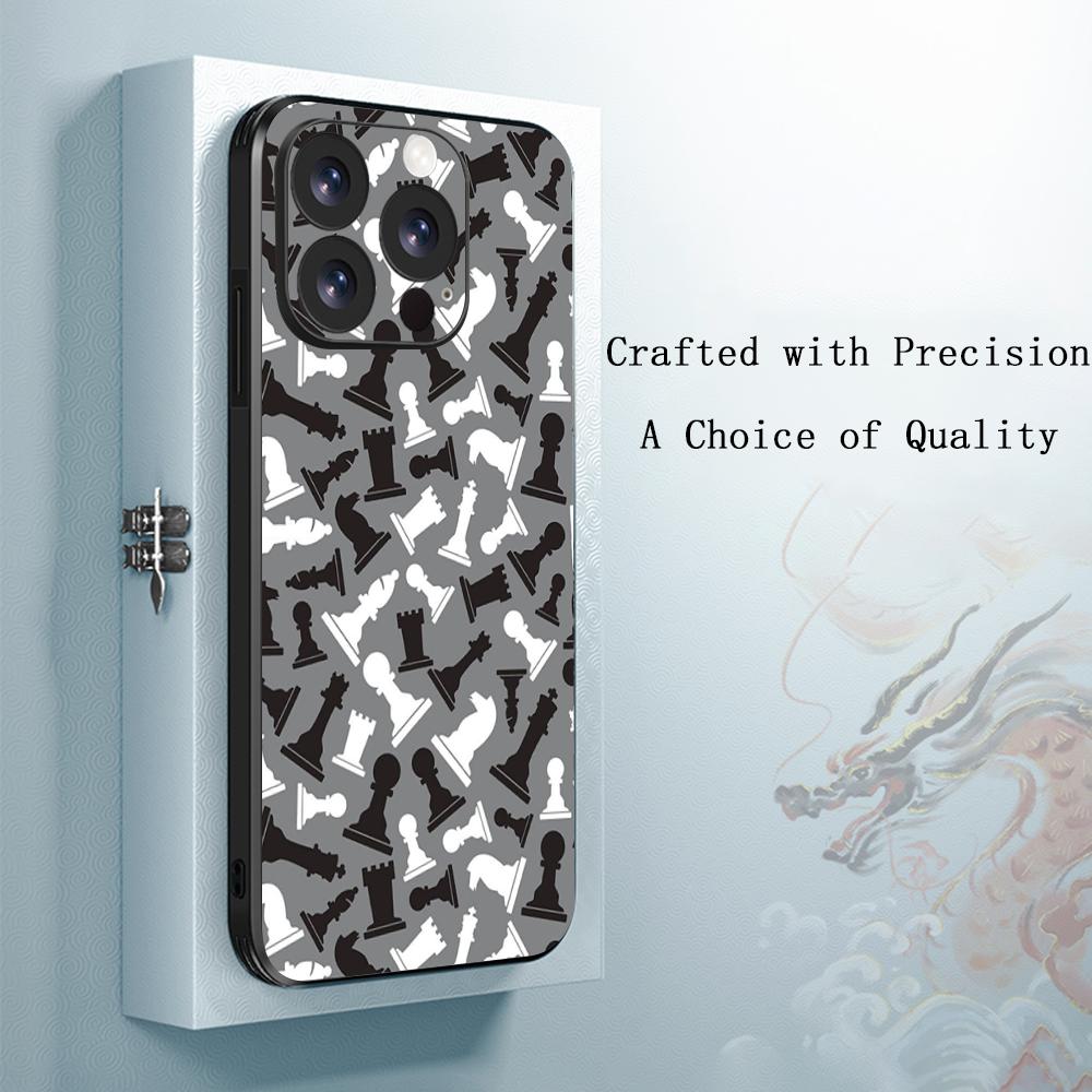 Chess Simple stylish vintage design Phone Case For iPhone 16 16e 15 14 13 12 11 Plus Mini Pro Max Soft black Shockproof Cover iPhone 12 Mini
Chess Simple stylish vintage design Phone Case For iPhone 16 16e 15 14 13 12 11 Plus Mini Pro Max Soft black Shockproof Cover iPhone 12 Mini