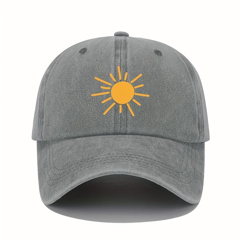 Golden sun print baseball cap retro lightweight washed cap adjustable for both Unisex and Women Adjustable
Golden sun print baseball cap retro lightweight washed cap adjustable for both Unisex and Women Adjustable