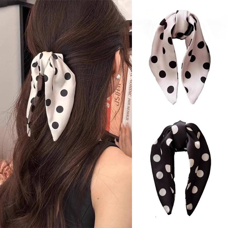New Polka Dots Bow Hair Claw Clips Ribbon Shark Clip Sweet Cute Women Hair Accessories Daily Headwear
New Polka Dots Bow Hair Claw Clips Ribbon Shark Clip Sweet Cute Women Hair Accessories Daily Headwear