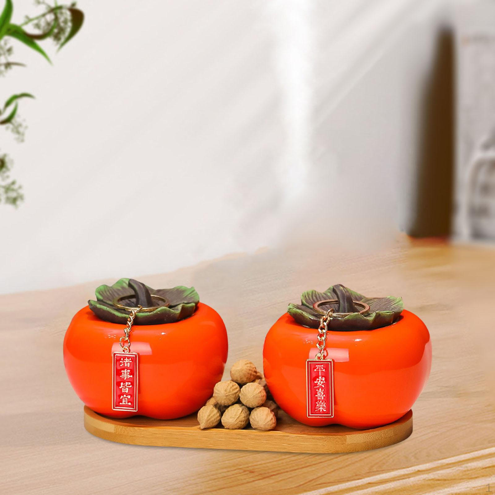 Ceramic Tea Jar Persimmon Tins Lids Ornament Porcelain Pot Storage for Table Decoration style C
Ceramic Tea Jar Persimmon Tins Lids Ornament Porcelain Pot Storage for Table Decoration style C