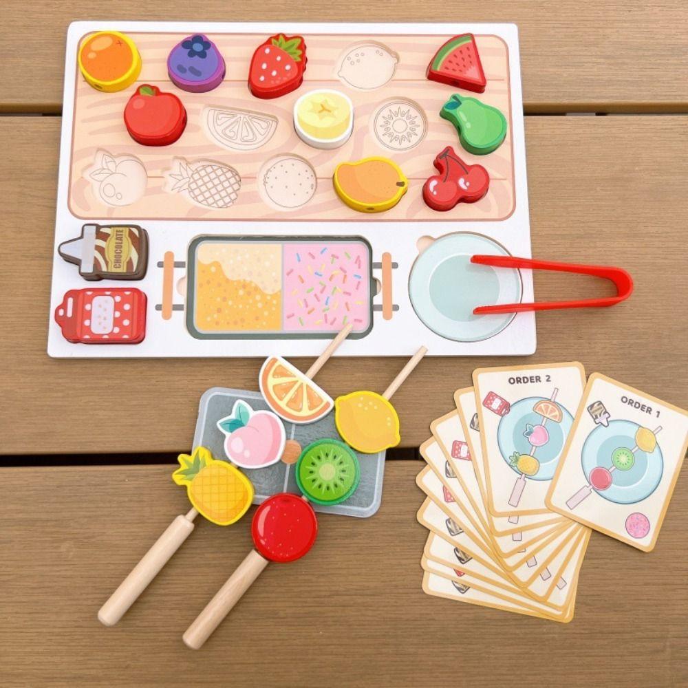 Simulation Food Toddler Fruit Matching Toy Hand Eye Coordination Cooking Toy Kids Preschool 1set
Simulation Food Toddler Fruit Matching Toy Hand Eye Coordination Cooking Toy Kids Preschool 1set