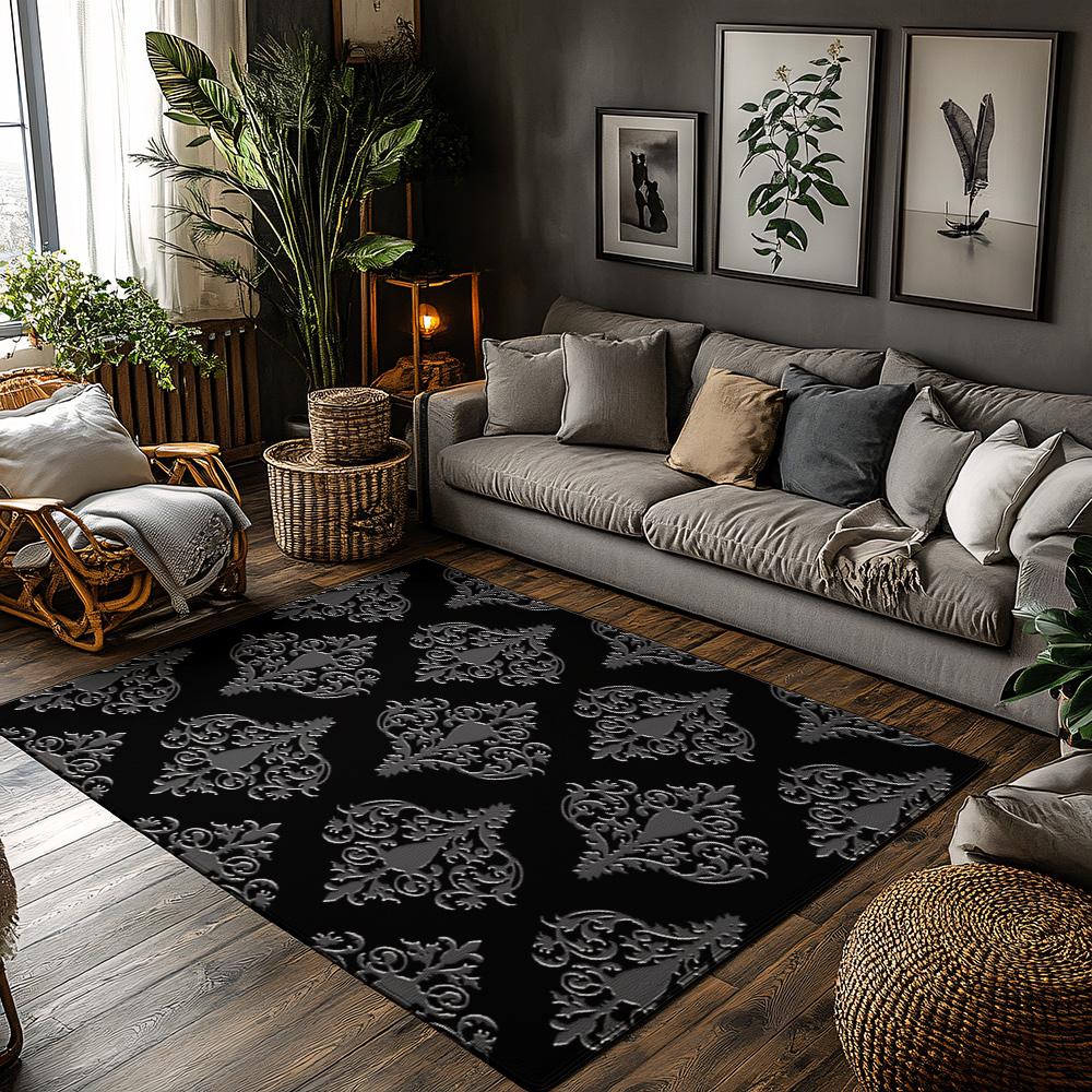 Elegant Persian Carpet Area Rug Non-Slip Living Room Bedroom Floor Mat Home Decor Vintage Oriental Patterned Rugs Modern Design 50cm x 80cm
Elegant Persian Carpet Area Rug Non-Slip Living Room Bedroom Floor Mat Home Decor Vintage Oriental Patterned Rugs Modern Design 50cm x 80cm