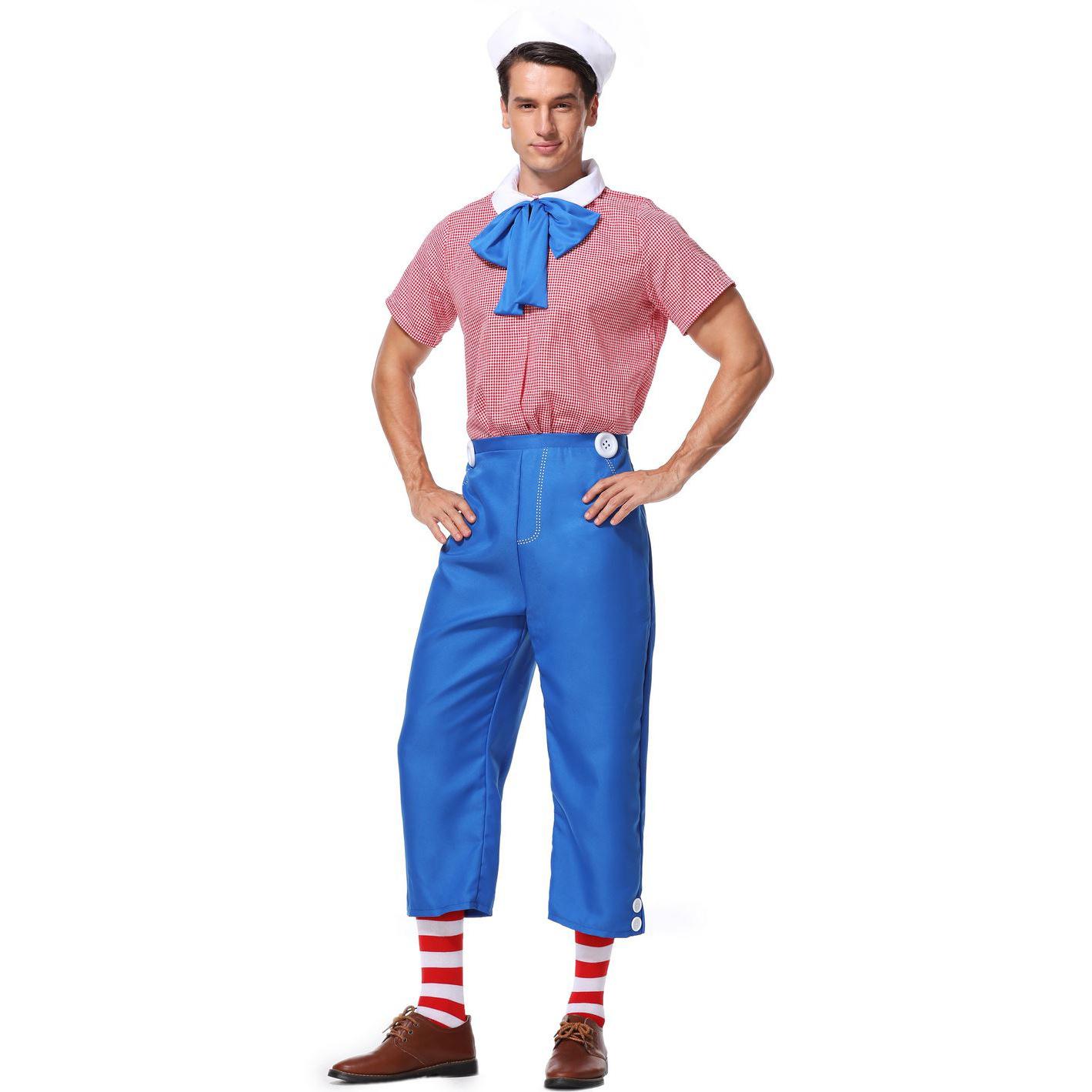 M-XL мальчики играют в милые игривые куклы, костюмы клоуна из истории игрушек, карнавальный костюм для вечеринки M
M-XL мальчики играют в милые игривые куклы, костюмы клоуна из истории игрушек, карнавальный костюм для вечеринки M