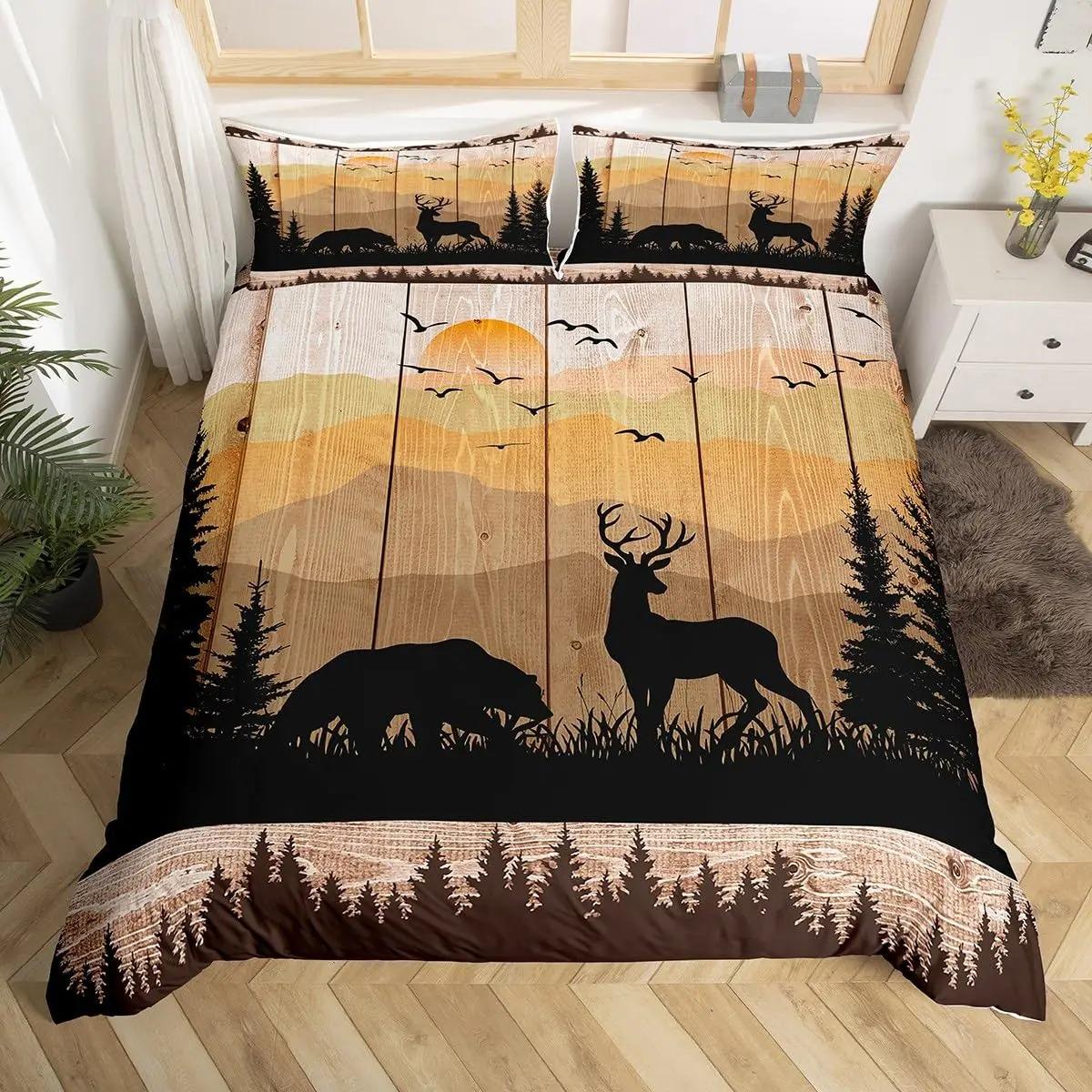 Пододеяльник Олень Лось Король Королева Ферма Олень Ліс Покривало на ковдру Лось Дика природа Тварина Постільна білизна Набір Кемпінг Полювання Покривало на ковдру EU Single 135x200cm
Пододеяльник Олень Лось Король Королева Ферма Олень Ліс Покривало на ковдру Лось Дика природа Тварина Постільна білизна Набір Кемпінг Полювання Покривало на ковдру EU Single 135x200cm