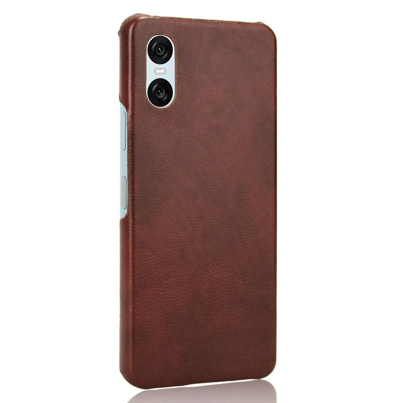 For Sony Xperia 10 VI Case Litchi Texture PU Leather Coated PC Phone Cover Brown
For Sony Xperia 10 VI Case Litchi Texture PU Leather Coated PC Phone Cover Brown
