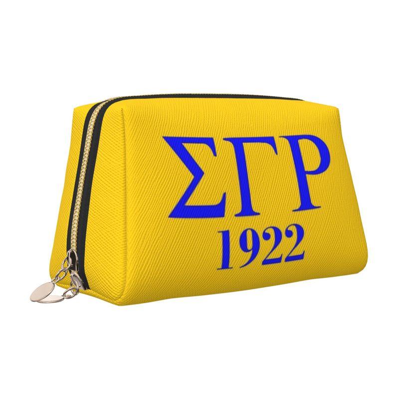 Sigma Gamma Rho 1922 SGR Print Makeup Bag for Women Girls Gifts Waterproof Foldable Leather Travel Toiletry Pouch Cosmetic Bag
Sigma Gamma Rho 1922 SGR Print Makeup Bag for Women Girls Gifts Waterproof Foldable Leather Travel Toiletry Pouch Cosmetic Bag