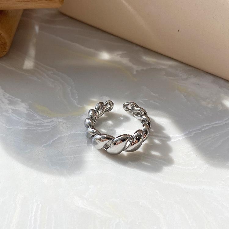 925 Sterling Silver Croissant Wrap Adjustable Rings For Women Wedding Elegant Designer Jewelry Ladies Accessories Jewellery срібний
925 Sterling Silver Croissant Wrap Adjustable Rings For Women Wedding Elegant Designer Jewelry Ladies Accessories Jewellery срібний