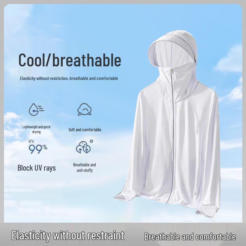 Men s Summer UV-Resistant Lightweight Hooded Jacket for Outdoor Fishing & Cycling M небо синє кольору
Men s Summer UV-Resistant Lightweight Hooded Jacket for Outdoor Fishing & Cycling M небо синє кольору