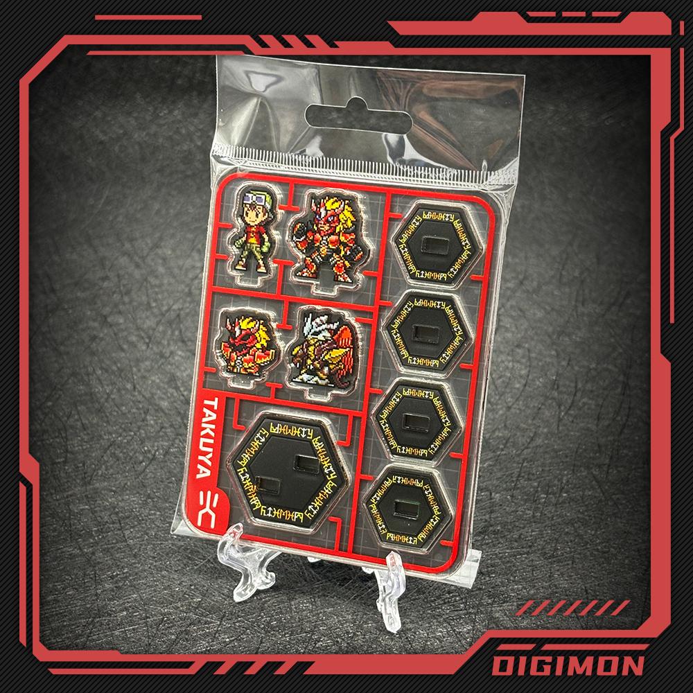 Digimon Frontier Digital World Pixel Style Acrylic Standee Figure - Takuya Kouji with Kaiserleomon
Digimon Frontier Digital World Pixel Style Acrylic Standee Figure - Takuya Kouji with Kaiserleomon