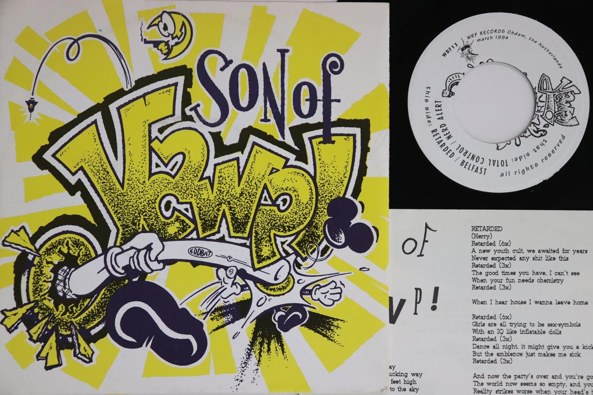 7inch Record YAWP Son Of Yawp Retarded Belfast T WRF13 WRF 1994 UK Rock Used
7inch Record YAWP Son Of Yawp Retarded Belfast T WRF13 WRF 1994 UK Rock Used